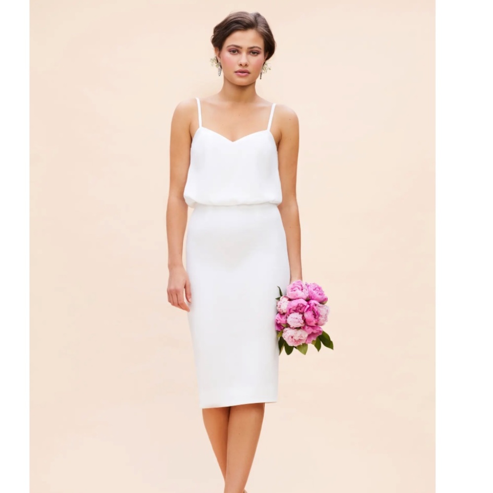 Dress the Population - Alondra Blouson Sheath Dress (NWT) - Size Small